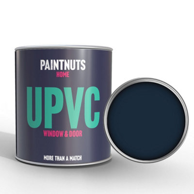 PaintNuts UPVC Door & Window Gloss Paint - Steel Blue - 250ml Tin