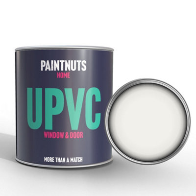 PaintNuts UPVC Door & Window Gloss Paint - Traffic White - 1L Tin