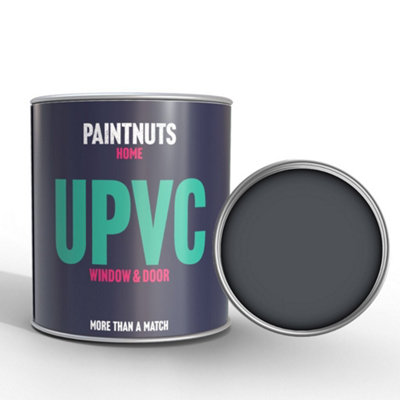 PaintNuts UPVC Door & Window Matt Paint - Slate Grey - 2.5L Tin