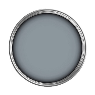 PaintNuts Wood Window Door Weatherproof Matt Paint - Silver Grey - 1L (RAL7001)