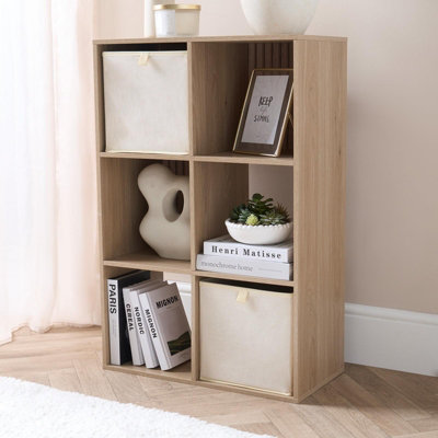 Pair of 2 Matte Velvet Cube Storage Boxes