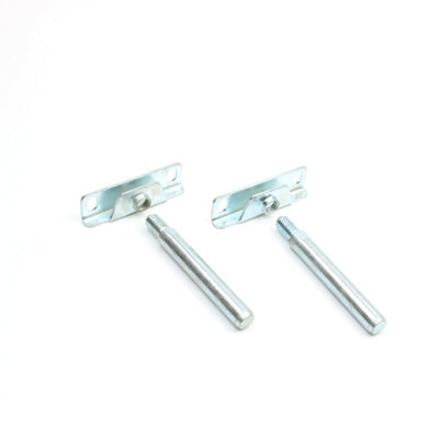 Pair of Concealed Floating Shelf Brackets/Supports - 73mm