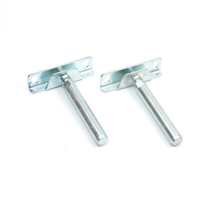 Pair of Concealed Floating Shelf Brackets/Supports - 82mm
