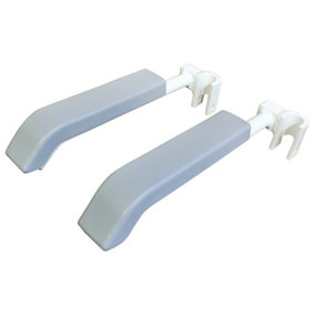 Pair of Padded Armrests for ve00219 Shower Commode Chair - Replacement Armrests