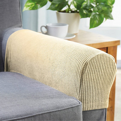 Pair of Stretch Arm Covers Protect your armchairs from spills