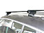 Pair of Universal Roof Rack Rail Cross Bars - for Vehicles with Raised Open Roof Rails 135cm