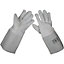 PAIR TIG Welding Gauntlets - Goat Skin Leather - 160mm Split Cow Leather
