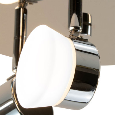 Paisley 3 Plate LED Bathroom Ceiling Light