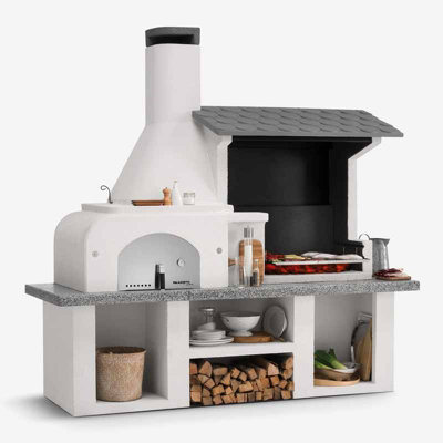 Outdoor Kitchen Ideas Outdoor Pizza Oven Grill Combo Palazzetti