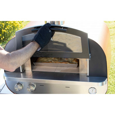 Palazzetti Mario Hybrid Gas & Wood Fired Table Top Pizza Oven - 3