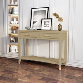 Palazzi 2 Drawer Console Table Clay