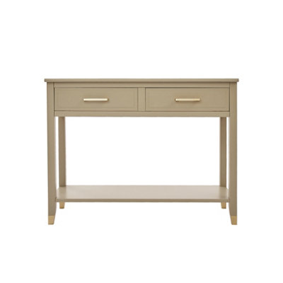 Palazzi 2 Drawer Console Table Clay