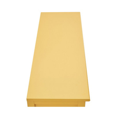Palazzi 2 Drawer Console Table Mustard