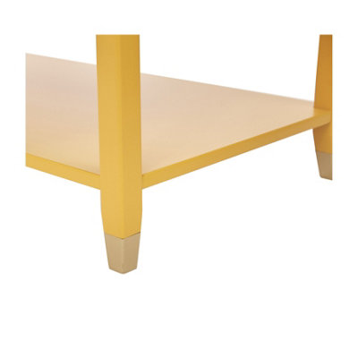 Palazzi 2 Drawer Console Table Mustard