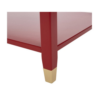 Palazzi 2 Drawer Console Table Red