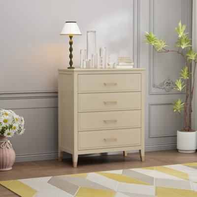 Palazzi 4 Drawer Chest of Drawers Clay