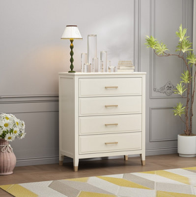 Westerleigh 4 drawer chest outlet white