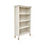 Palazzi Bookcase H127 W69 D25cm - White