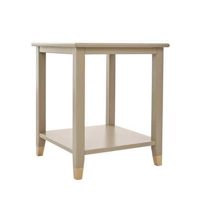 Palazzi Side Table H58 W50 D50cm Clay