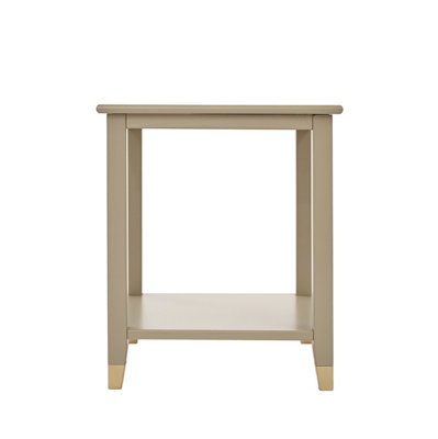 Palazzi Side Table H58 W50 D50cm Clay