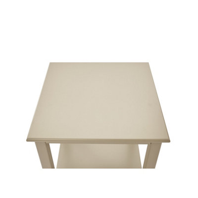 Palazzi Side Table H58 W50 D50cm Clay