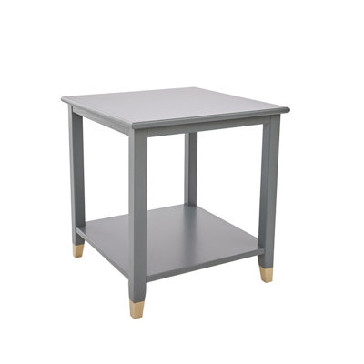 Palazzi Side Table H58 W50 D50cm Grey
