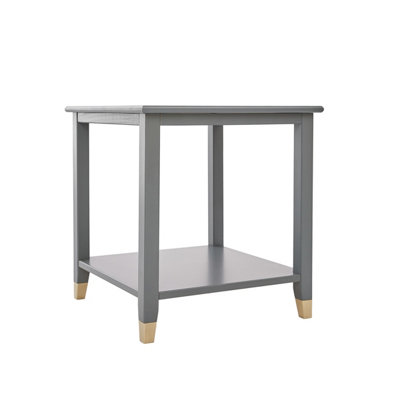 Palazzi Side Table H58 W50 D50cm Grey