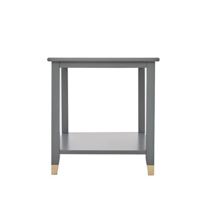 Palazzi Side Table H58 W50 D50cm Grey