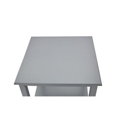 Palazzi Side Table H58 W50 D50cm Grey