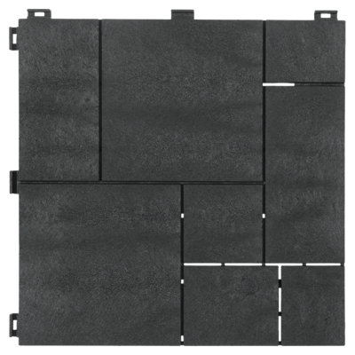 Pallet Deal - Nicoman Composite Interlocking Mosaic Deck Tiles 30cm x 30cm - 630pcs