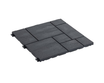 Pallet Deal - Nicoman Composite Interlocking Mosaic Deck Tiles 30cm x 30cm - 630pcs