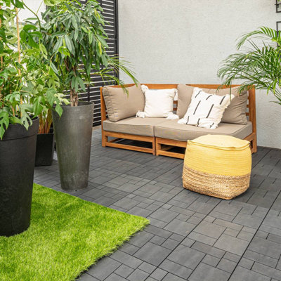 Pallet Deal - Nicoman Composite Interlocking Mosaic Deck Tiles 30cm x 30cm - 630pcs - 8