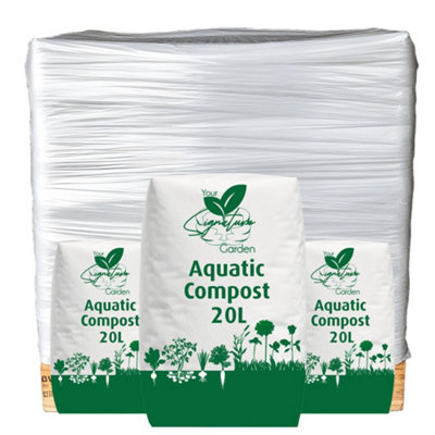 Pallet of Aquatic Compost Potting Soil x70 Bags by Laeto Your Signature Garden