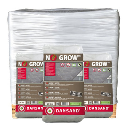 Pallet Plymeric Paving Sand Weed Inhibitor 20kg Natural Paving Grout Dansand x49 Bags