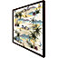 Palm & sailboats (Picutre Frame) / 30x30" / White