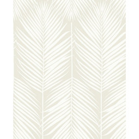 Palm Silhouette Coastal Peel and Stick Wallpaper