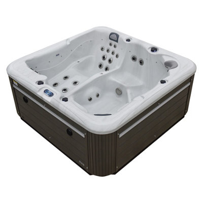 Palm Spas Cosmo 6 Seater with Lounger Hot Tub American Balboa with Bluetooth and Lights