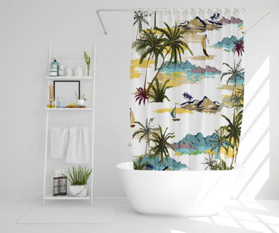 Palm Trees (Shower Curtain) / Default Title Price Comparisons | Compare The Build