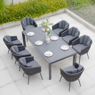 10 chair patio deals table