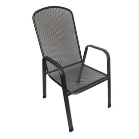 Stackable garden chairs b&q hot sale