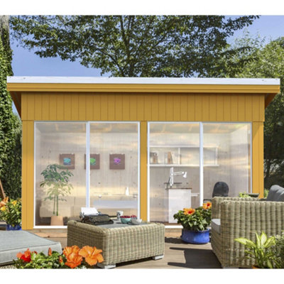 Palmako Annabel Insulated Garden Room - 4.5m x 3.3m - 88mm Walls