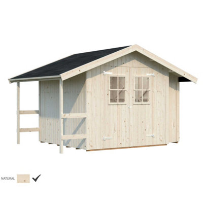 PALMAKO MARCUS 6.5M² SHED - 233CM X 239CM - 16MM WALL LOGS