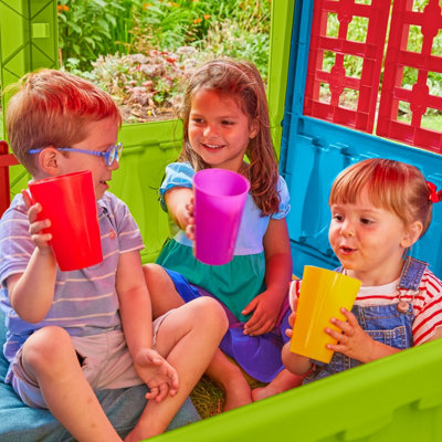 Plastic playhouse b&q online