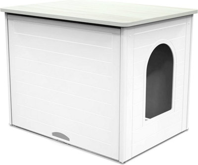 Double cat litter sales box