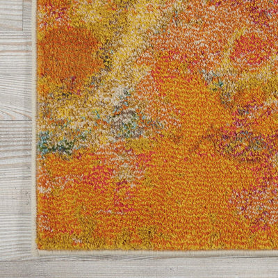 Palt Abstract Graphics Modern Easy to Clean Rug for Living Room ...
