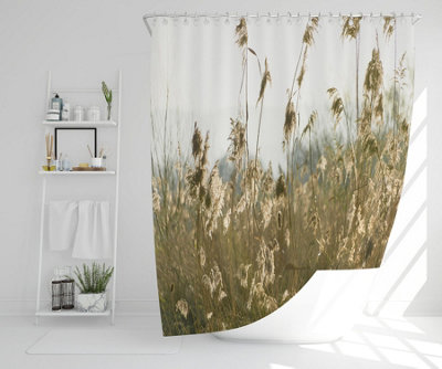 Pampus grass plumes Slimbridge (Shower Curtain) / Default Title Price Comparisons | Compare The Build