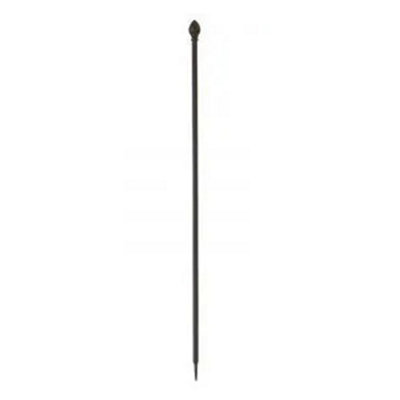 Panacea Rosette Fence Post (Rust)