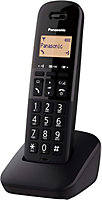 Panasonic Big Button DECT Cordless Telephone, Black, KX-TGB610EB