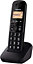 Panasonic Big Button DECT Cordless Telephone, Black, KX-TGB610EB