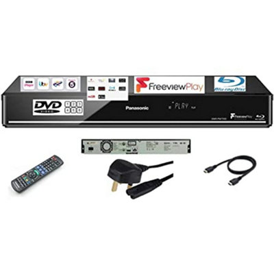 Panasonic DMR-PWT550 Black Blu-Ray Freeview HDD Recorder Multi